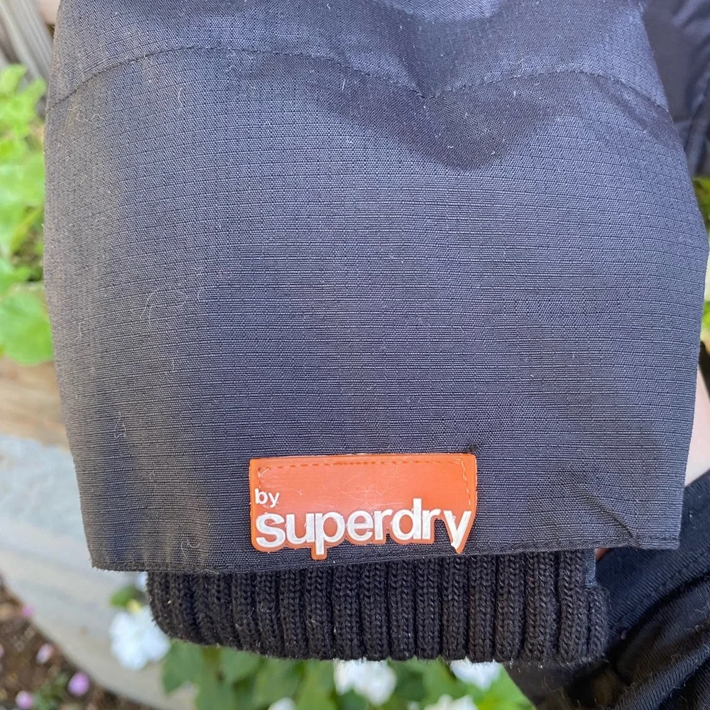 Superdry Black Ski & Snow Jacket - Picture 8 of 8
